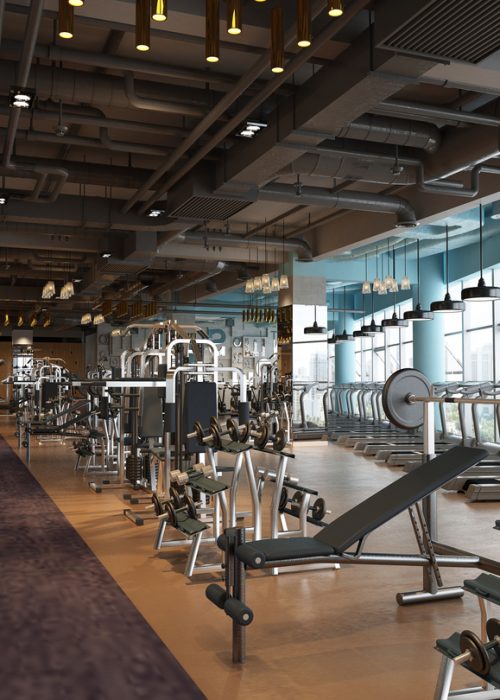 3d render gym fitness wellness center 3d render gym fitness wellness center